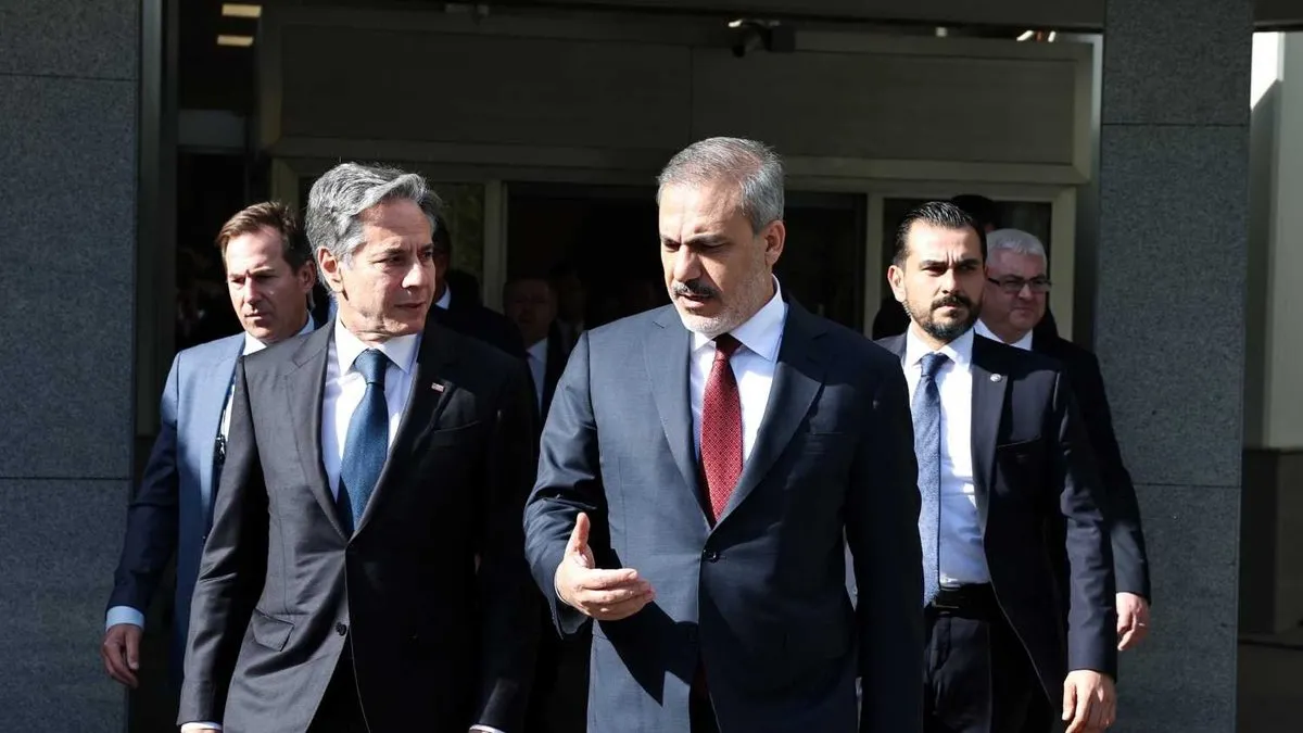 SON DAKİKA | Dışişleri Bakanı Hakan Fidan ABD’li mevkidaşı Blinken ile görüştü