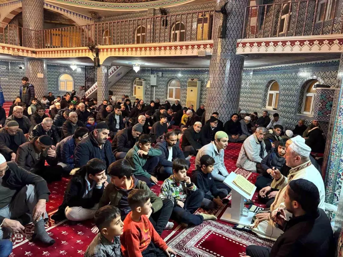 Siirt’te Miraç Kandili Coşkusu