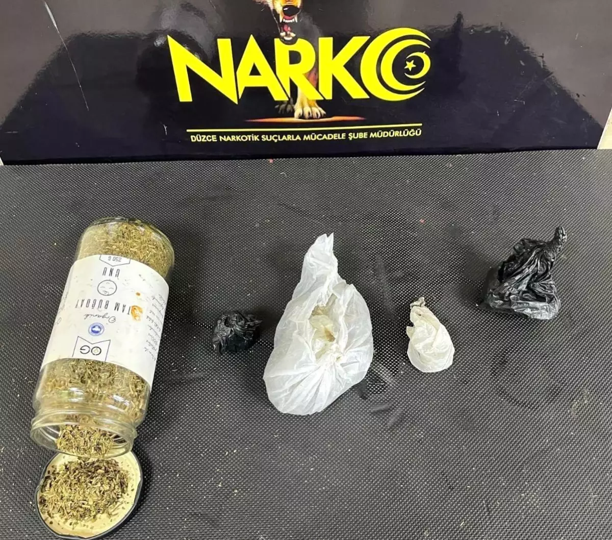 Düzce’de Uyuşturucu Operasyonu: 180 Gram Ele Geçirildi