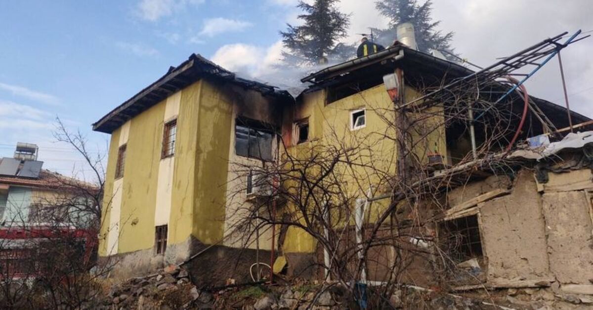 Kırıkkale’de evdeki yangında bir kişi öldü