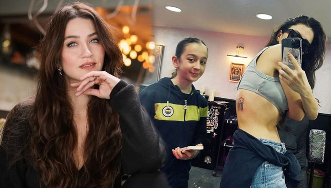 Ceren BenderlioÄlu’nun yeni dÃ¶vmesi: KÄ±zÄ±nÄ±n Ã§izimini Ã¶mÃ¼r boyu taÅÄ±yacak